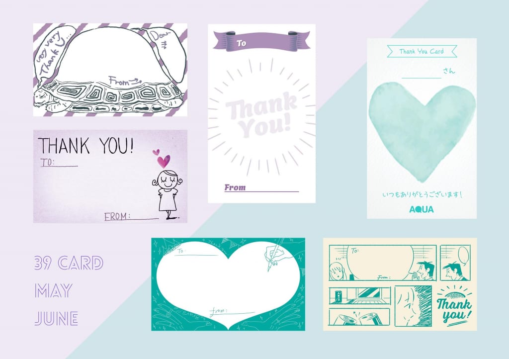 小さな「ありがとう」を伝える ONCE A MONTH 39cardとは？ | 株式会社