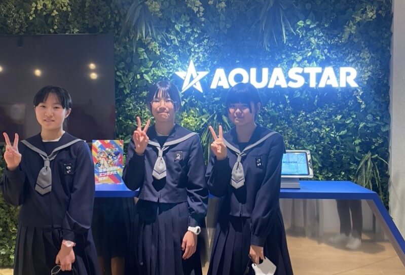 市川市立塩浜学園中学校の職場体験学習を受け入れました