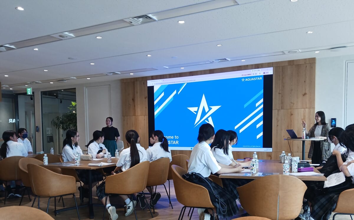 茨城県つくば市立みどりの学園義務教育学校の生徒による企業訪問を実施しました